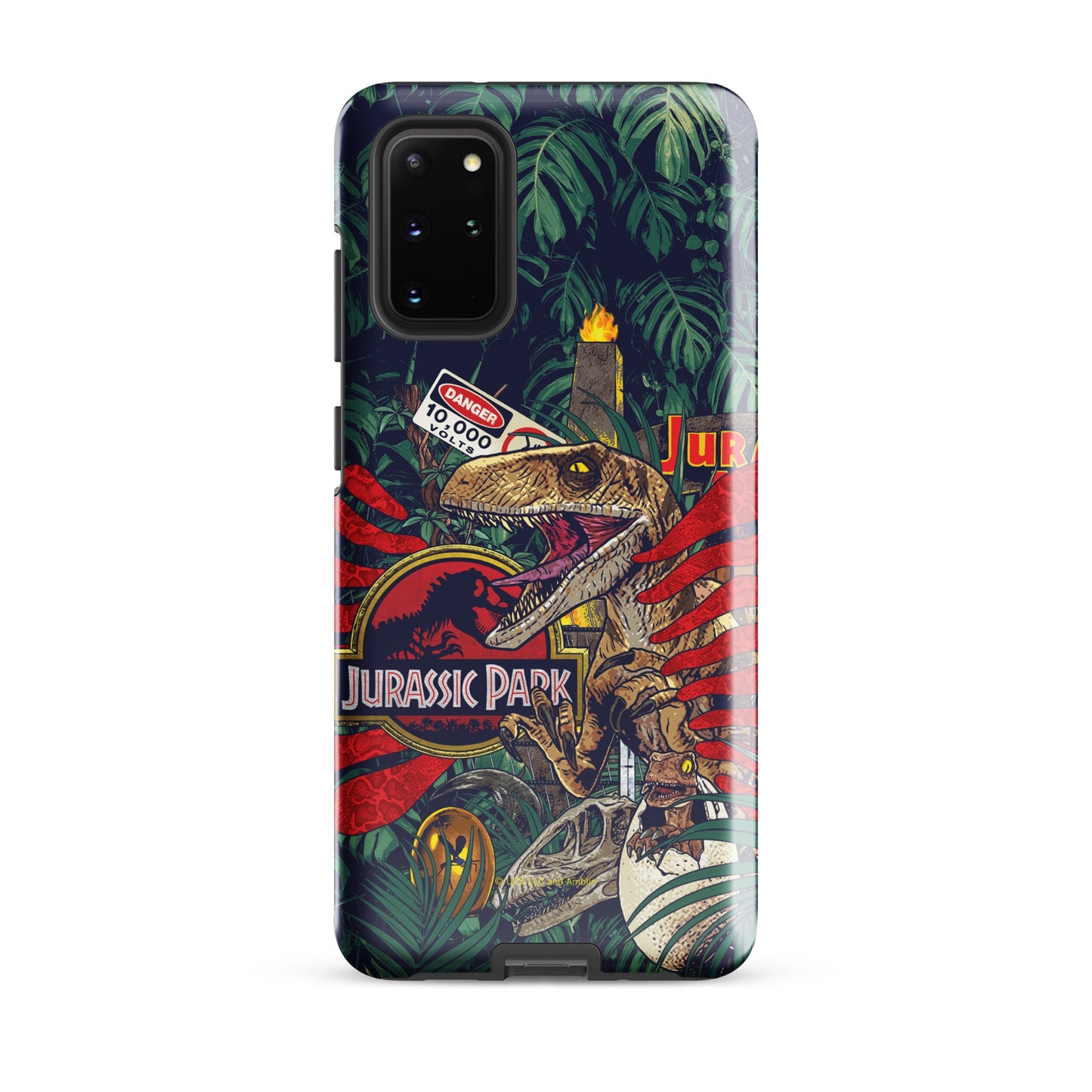 Jurassic Park Jungle Collage Tough Phone Case - Samsung