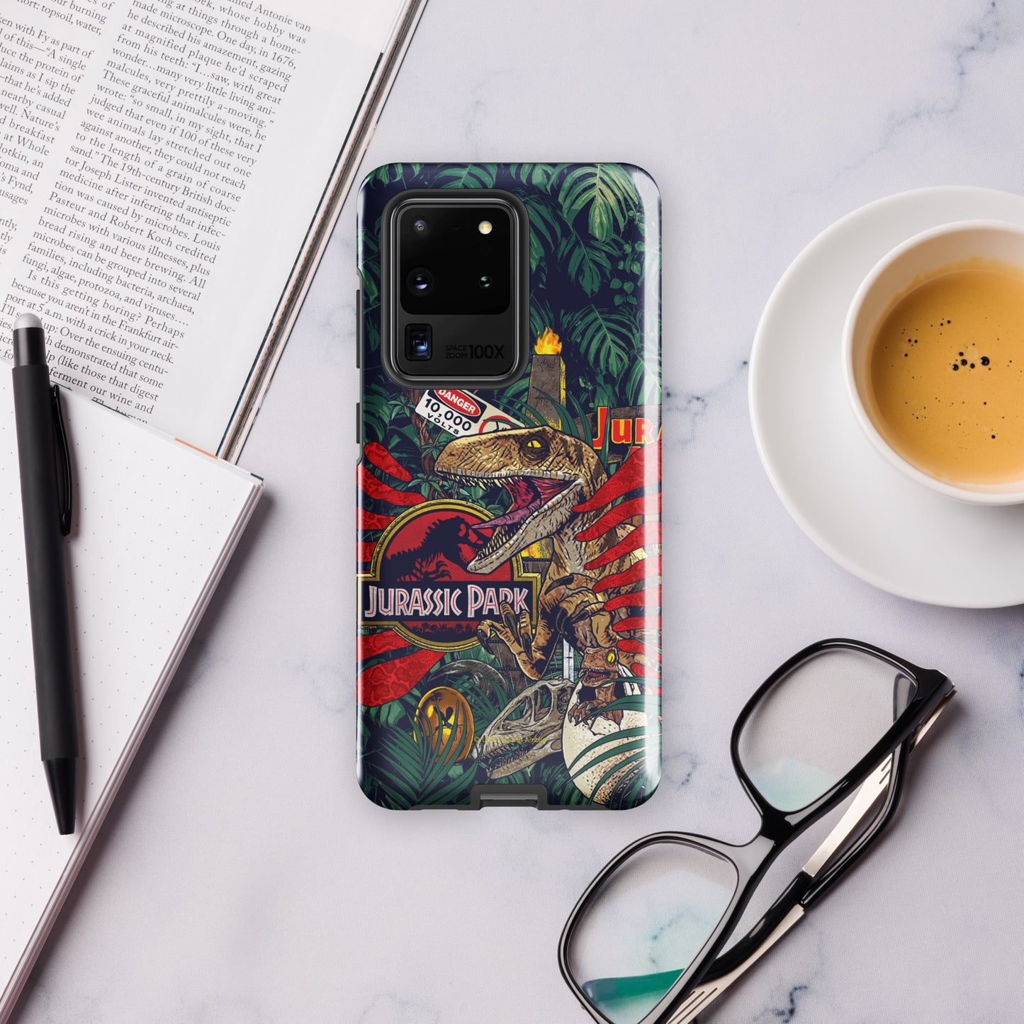 Jurassic Park Jungle Collage Tough Phone Case - Samsung