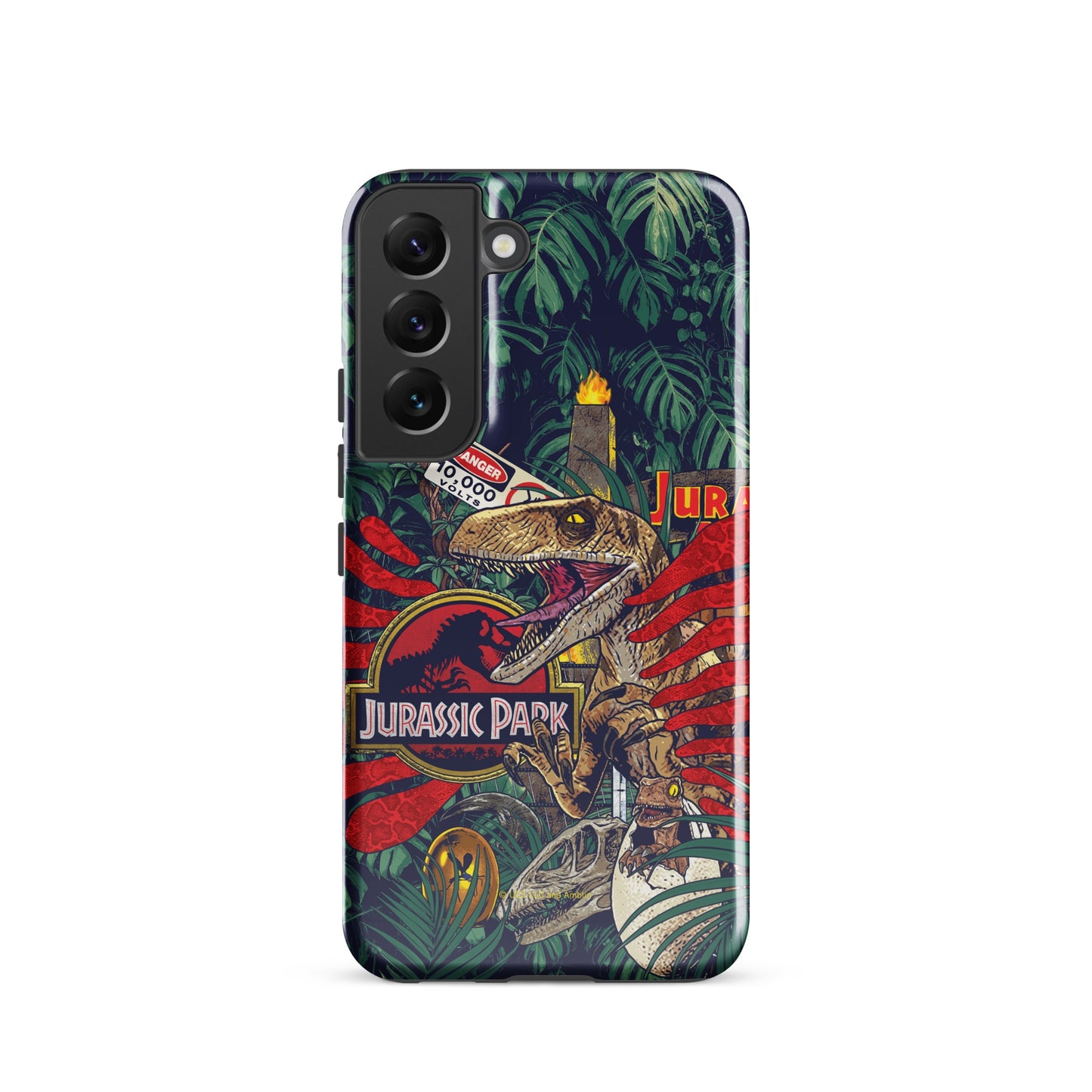 Jurassic Park Jungle Collage Tough Phone Case - Samsung