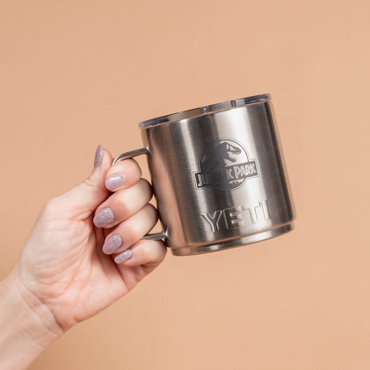 Jurassic Park x Yeti® Rambler 14oz Stackable Mug with Lid