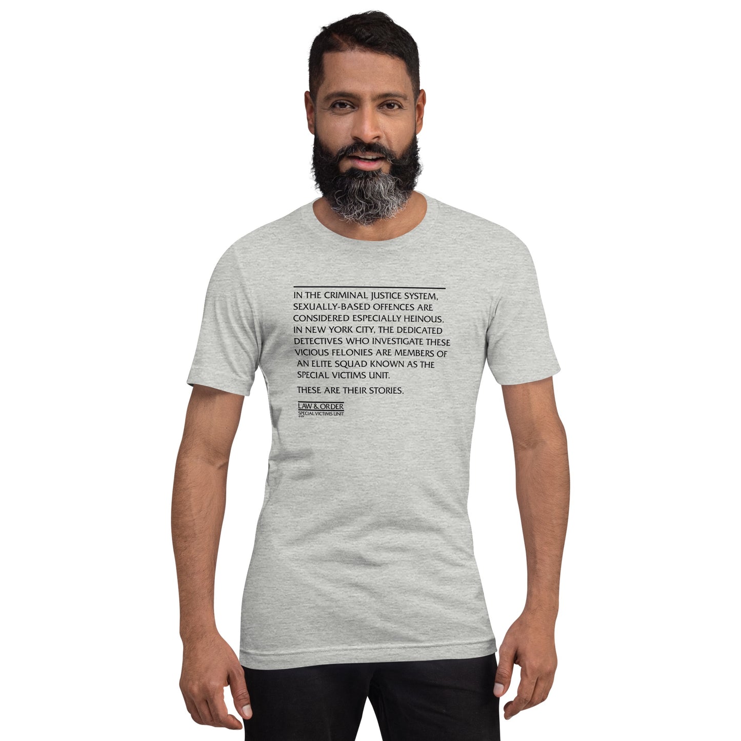 Law & Order Criminal Justice System Quote Adult Short Sleeve T-Shirt