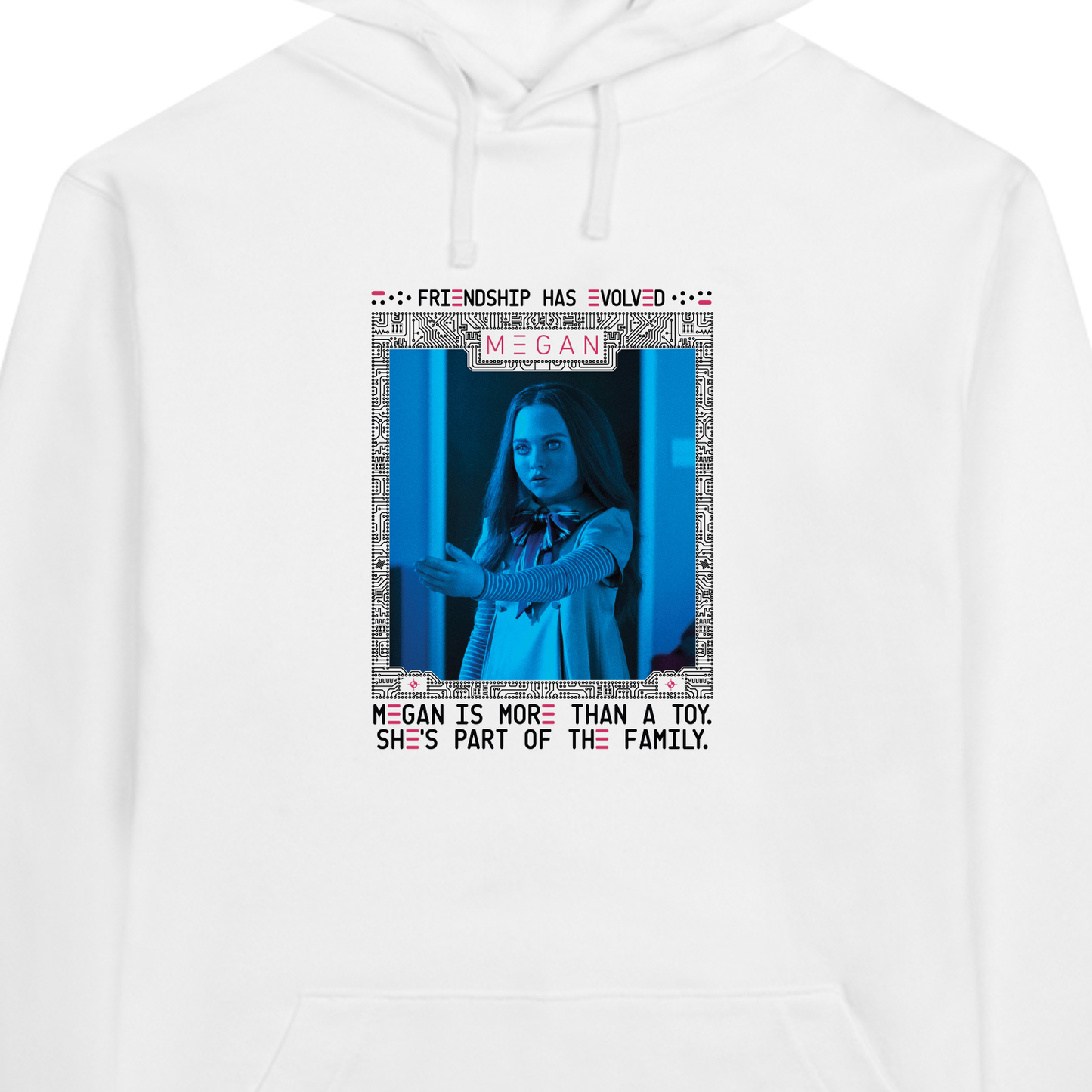 M3GAN x BLUMHOUSE Part of the Family Hoodie