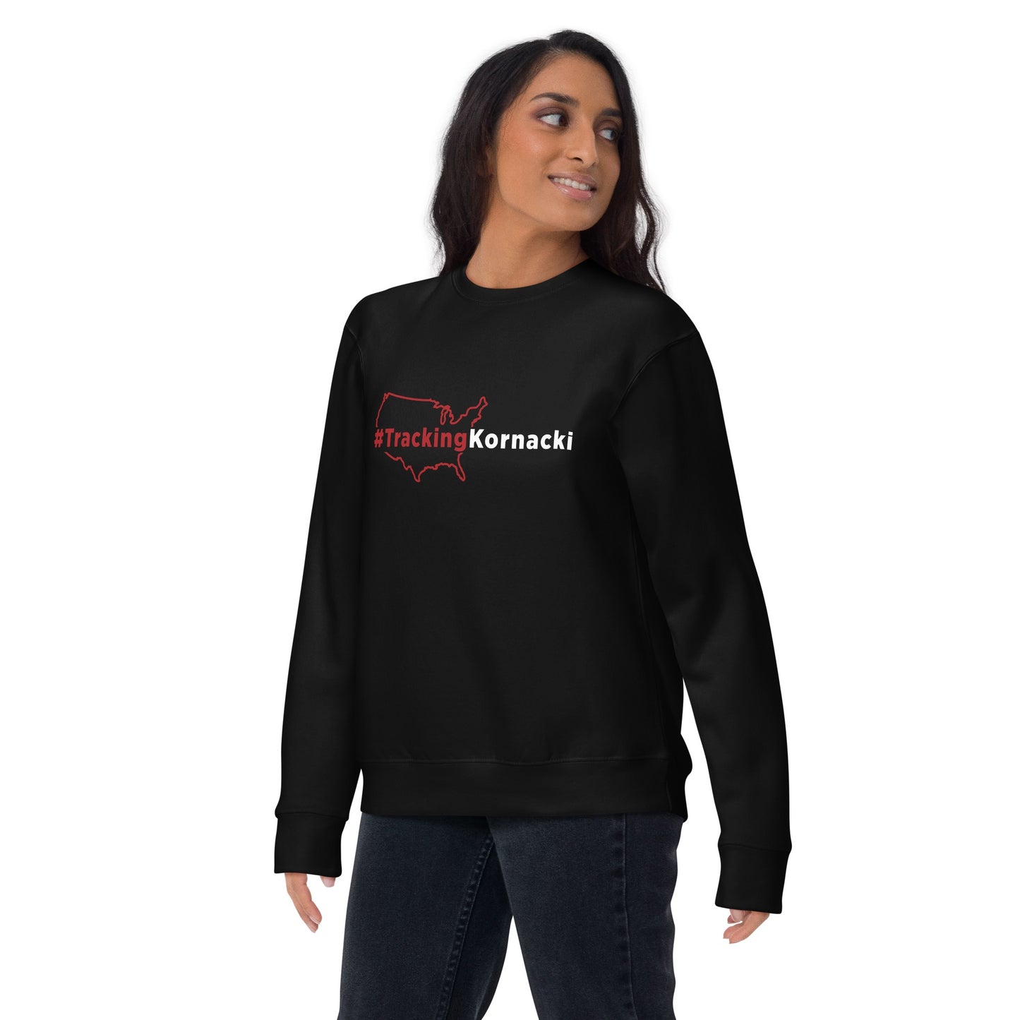 #Trackingkornacki Crew Neck Sweatshirt