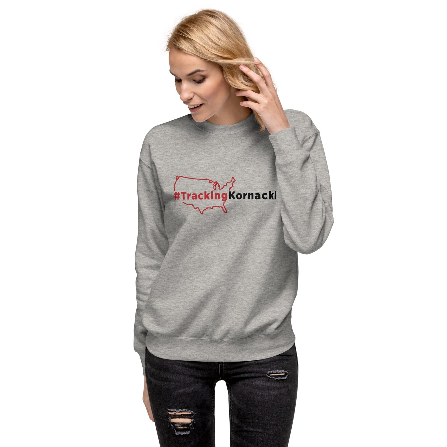 #Trackingkornacki Crew Neck Sweatshirt