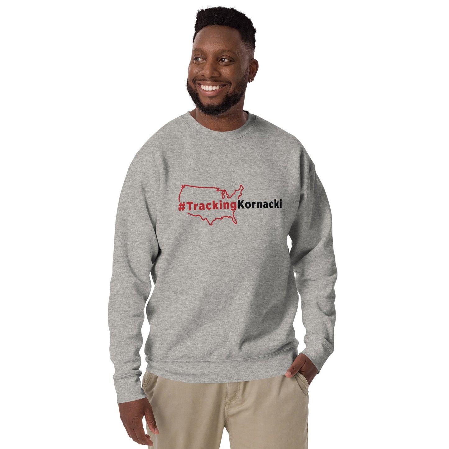 #Trackingkornacki Crew Neck Sweatshirt