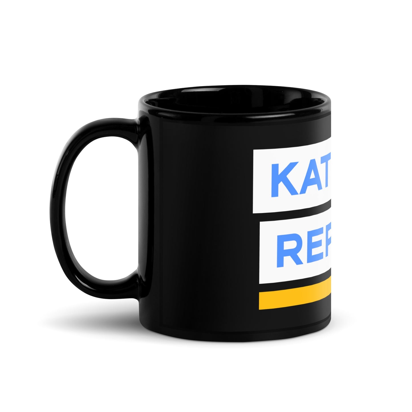 Katy Tur Reports Black Mug