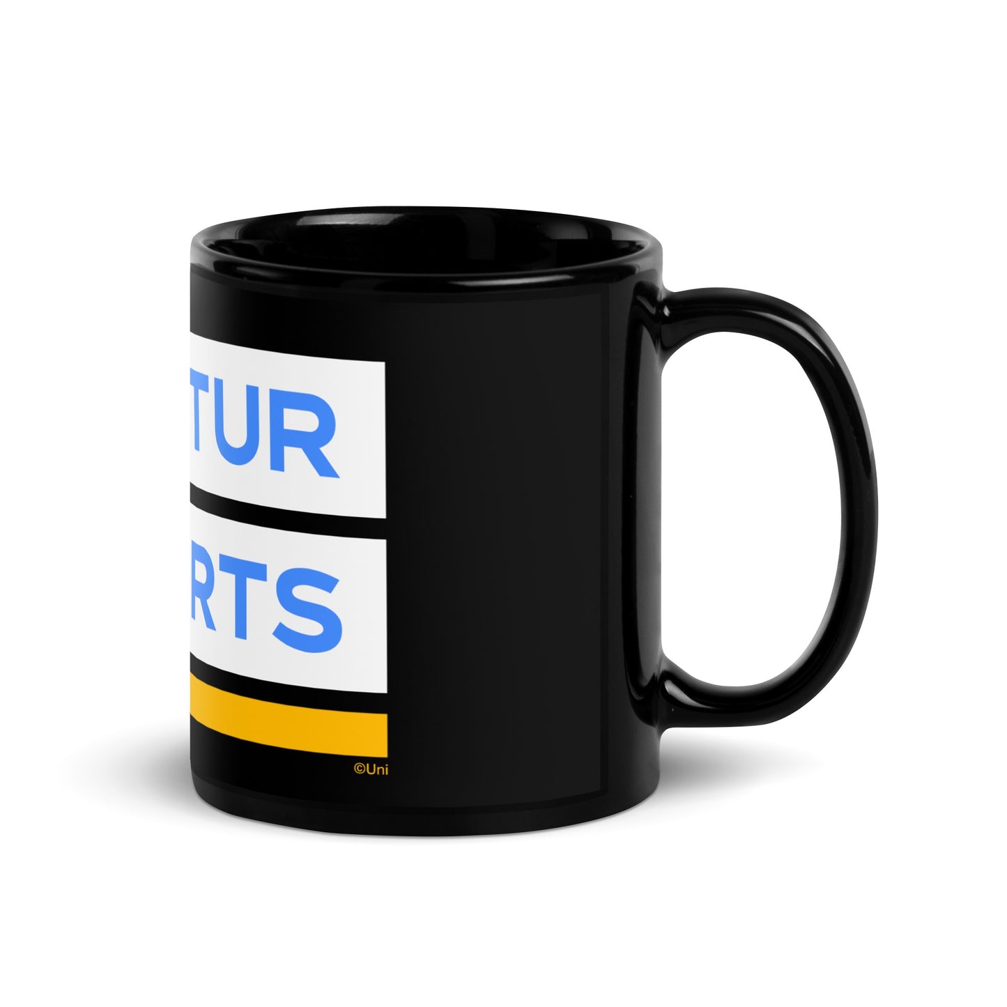 Katy Tur Reports Black Mug