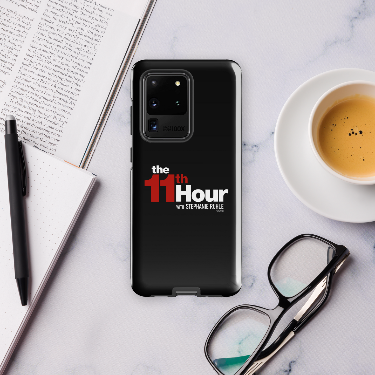 The 11th Hour with Stephanie Ruhle Logo Tough Phone Case - Samsung