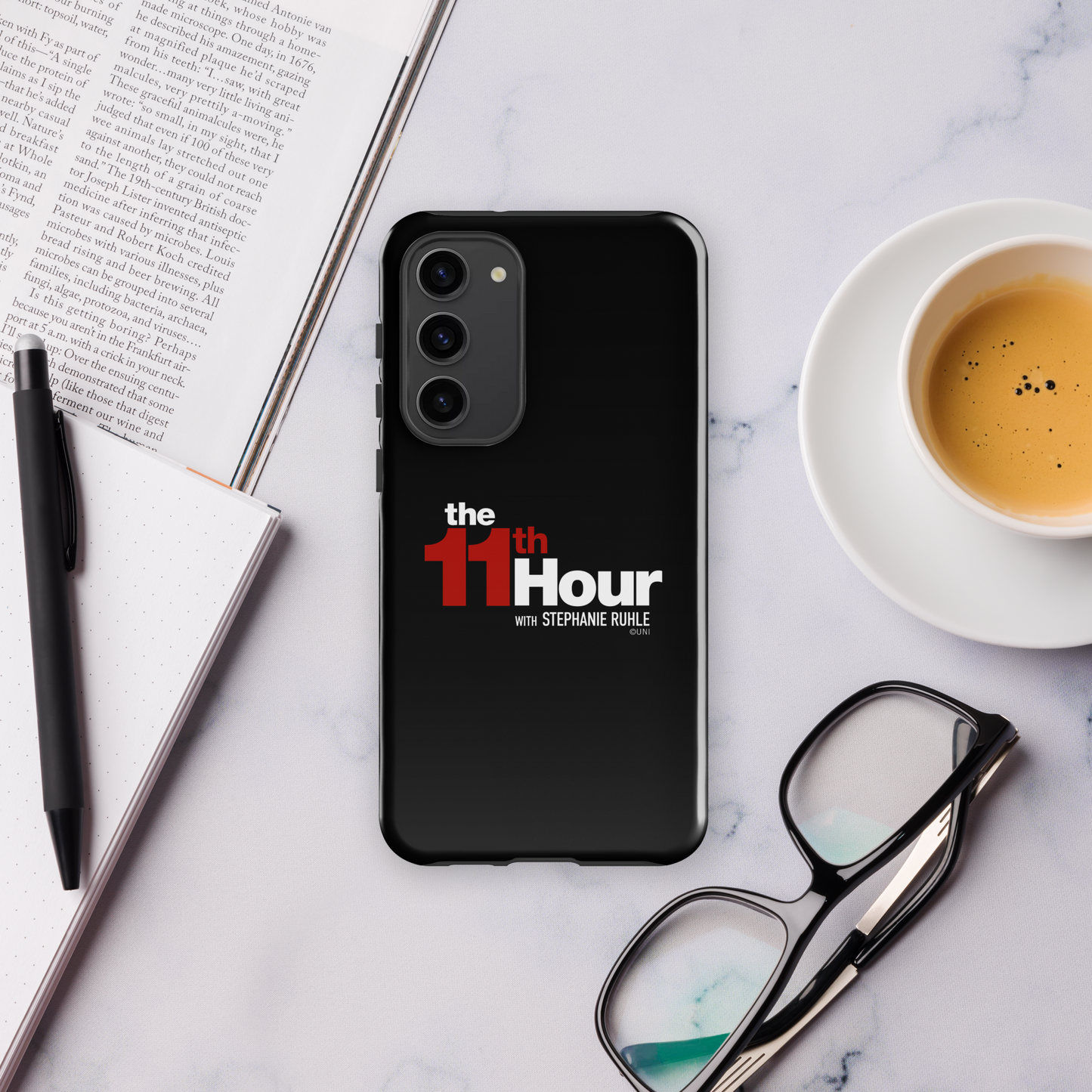 The 11th Hour with Stephanie Ruhle Logo Tough Phone Case - Samsung