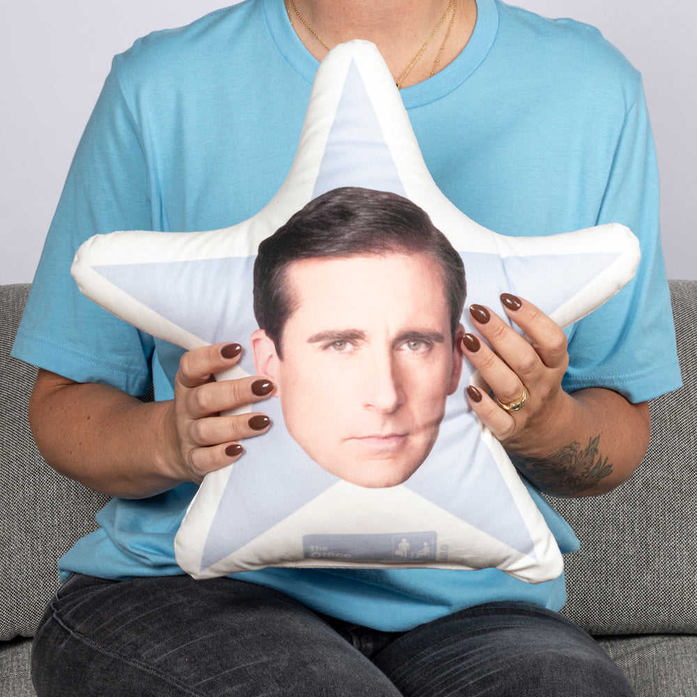 The Office Michael Scott Star Pillow