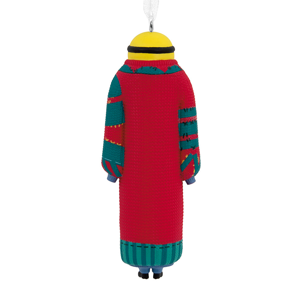 Despicable Me Minions in Ugly Christmas Sweater Ornament
