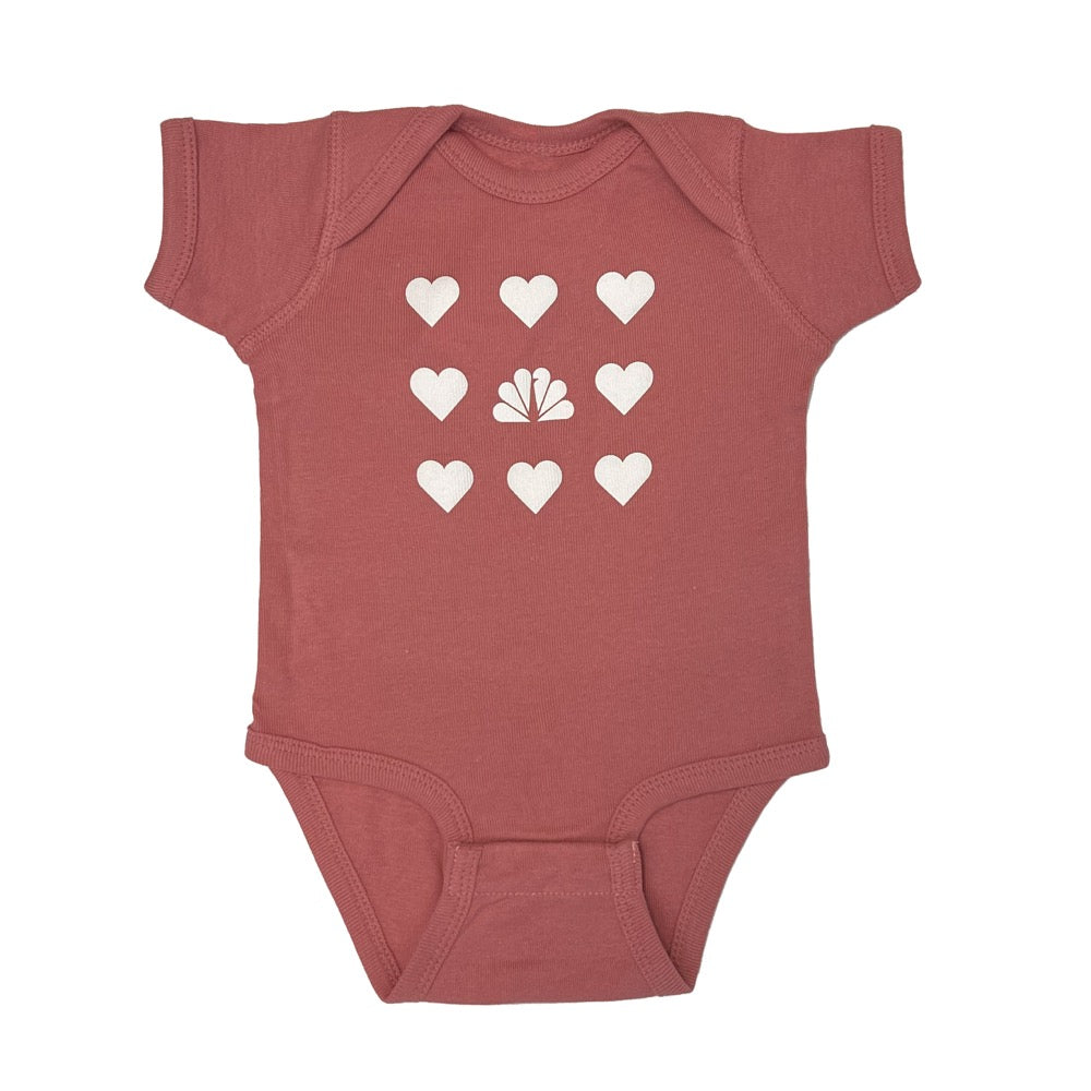 NBC Heart Onesie