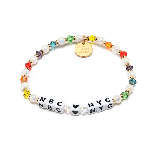 NBC NYC Hearts Little Words Project Bracelet