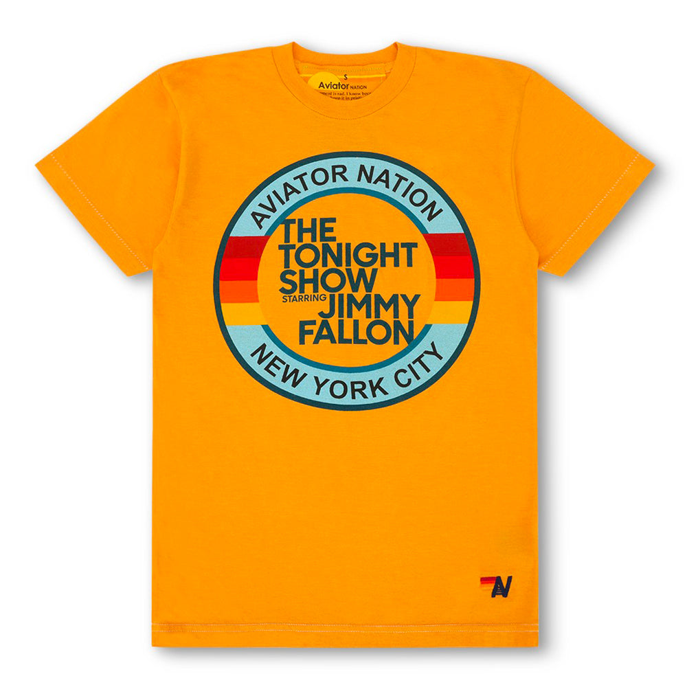 The Tonight Show Starring Jimmy Fallon x Aviator Nation Golden Tee Golden Yellow