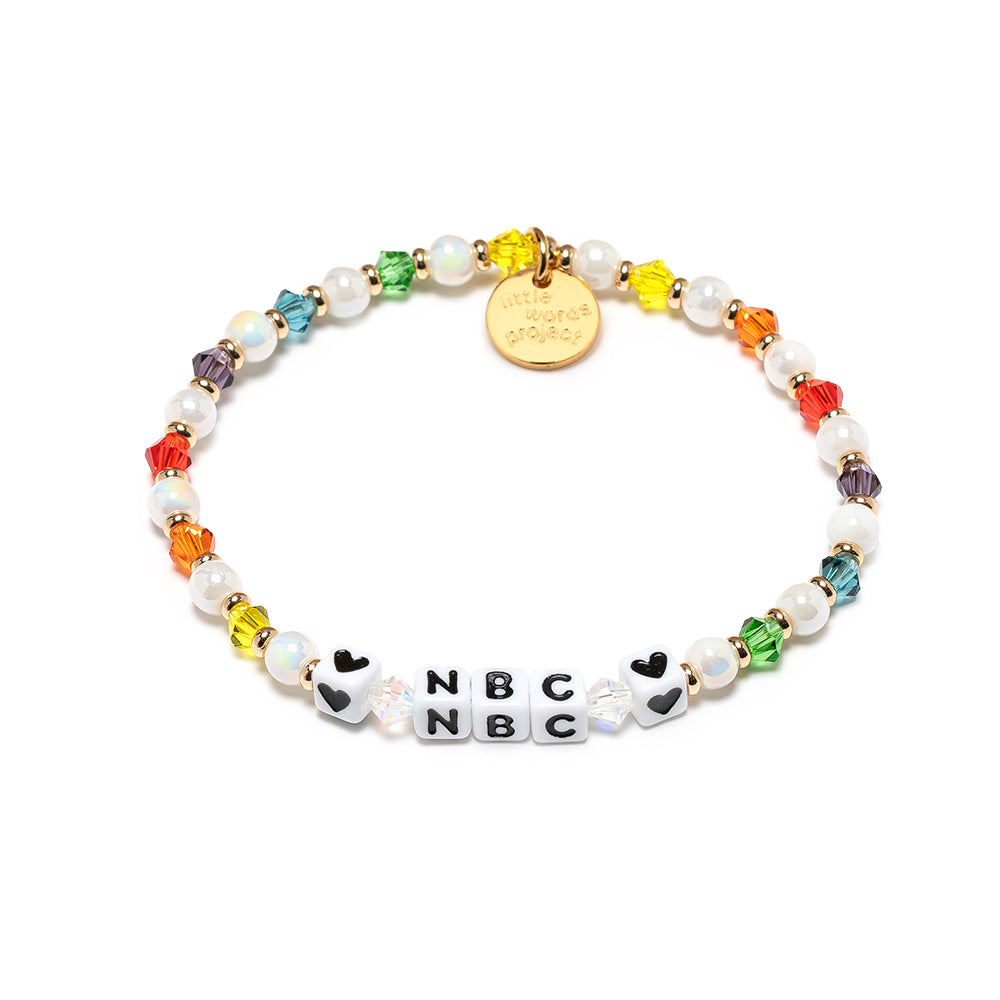 NBC Hearts Little Words Project Bracelet