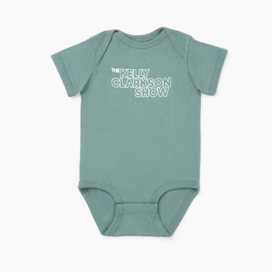 The Kelly Clarkson Show If It's Not Good Baby Bodysuit Green