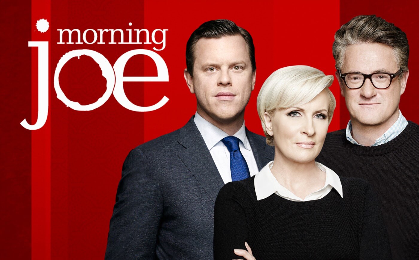 Morning Joe Logo White Mug