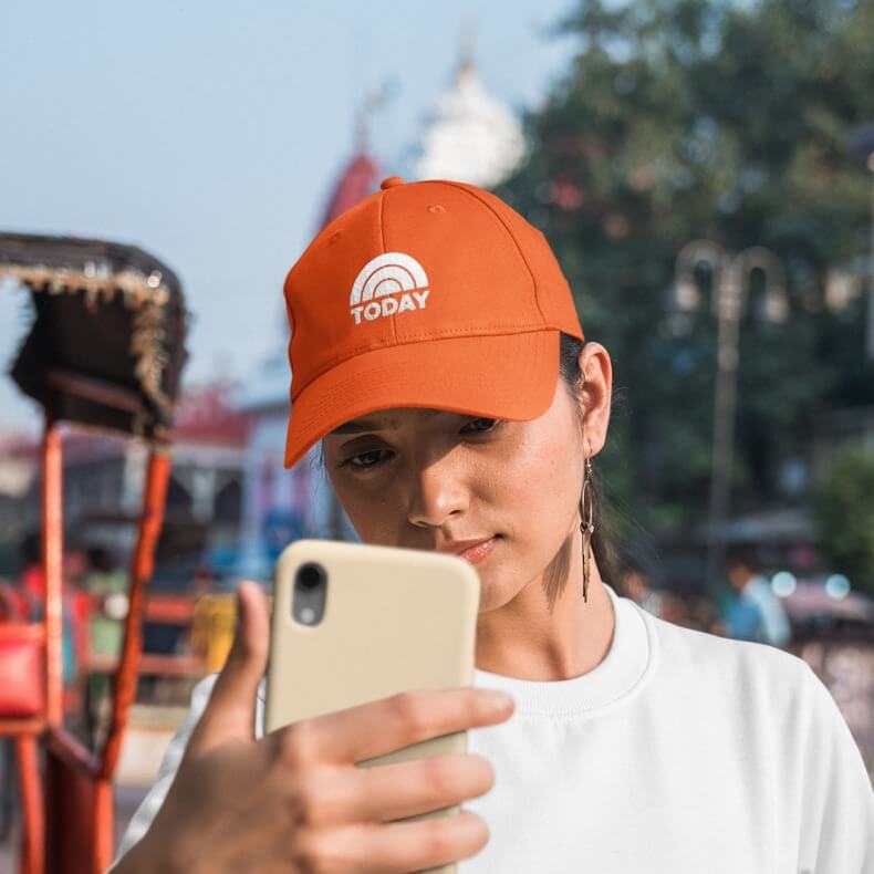 TODAY Embroidered Logo Hat