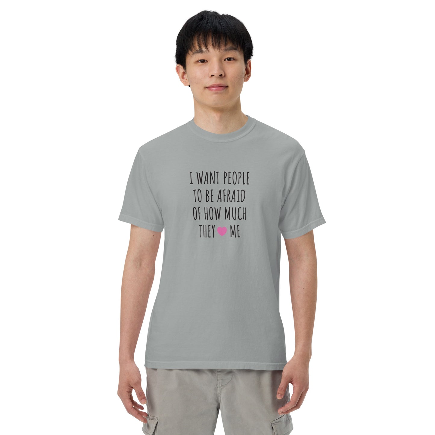 The Office I Want People To Be Afraid Comfort Colors T-Shirt