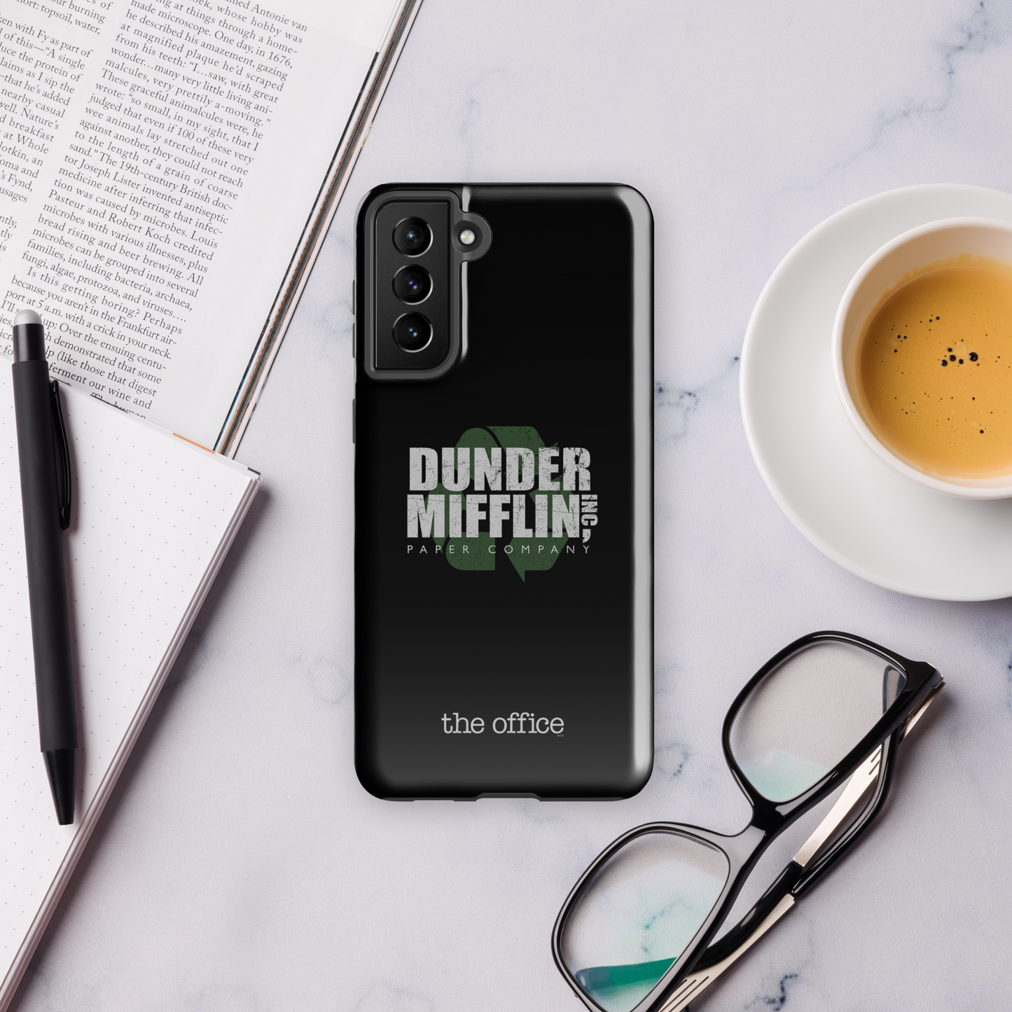 The Office Dunder Mifflin Recycle Tough Phone Case - Samsung