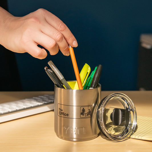 The Office x Yeti® Rambler 10oz Stackable Lowball with Lid