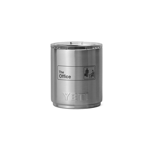 The Office x Yeti® Rambler 10oz Stackable Lowball with Lid