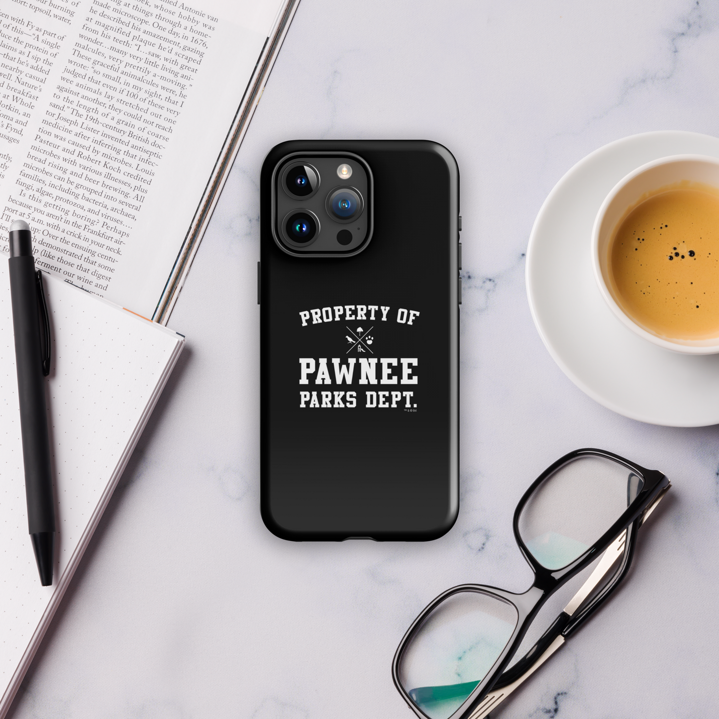 Parks and Recreation Property of Pawnee Tough Phone Case - iPhone