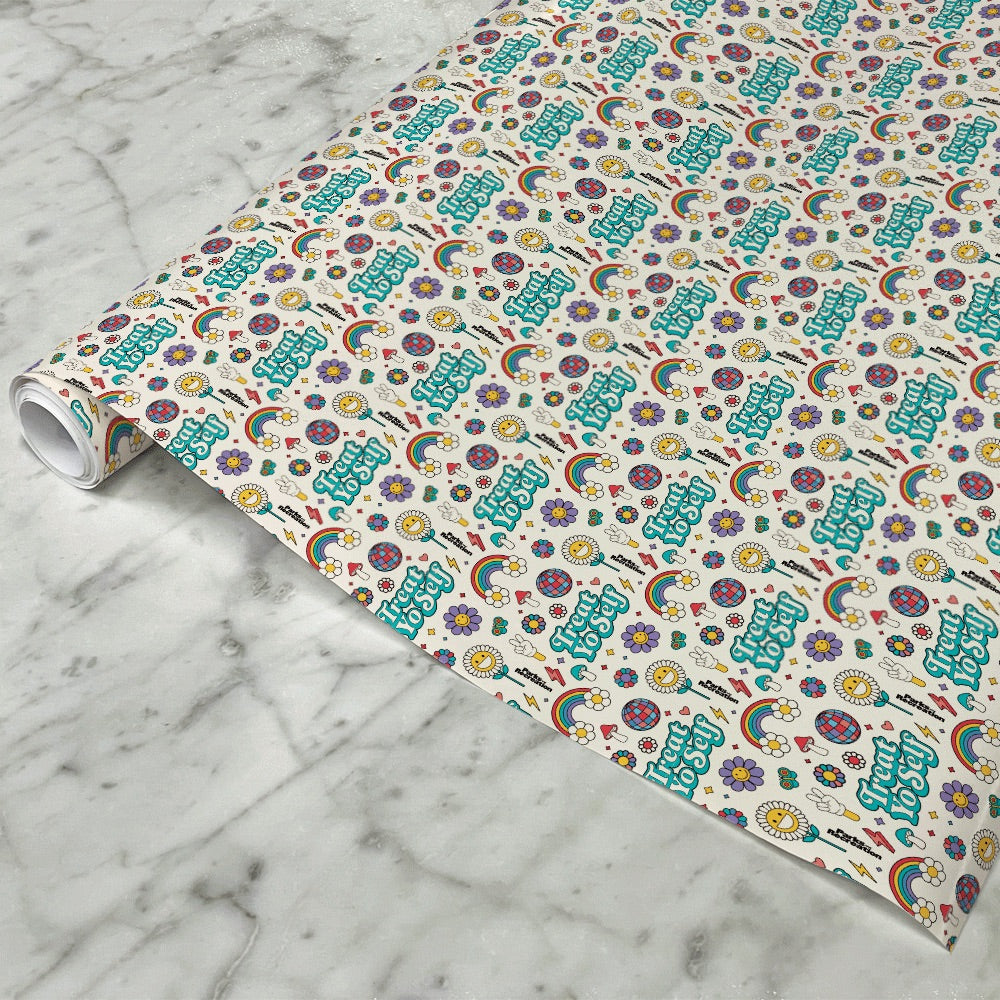 Parks and Recreation Treat Yo Self Wrapping Paper
