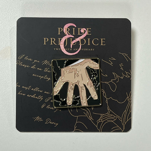 Pride & Prejudice Mr. Darcy Hand-Flex Pin
