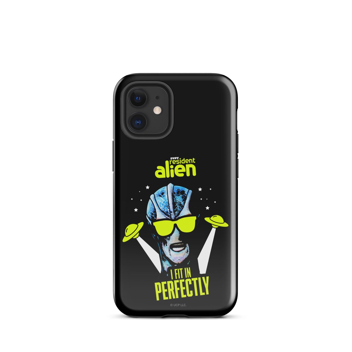 Resident Alien I Fit In Perfectly iPhone Case