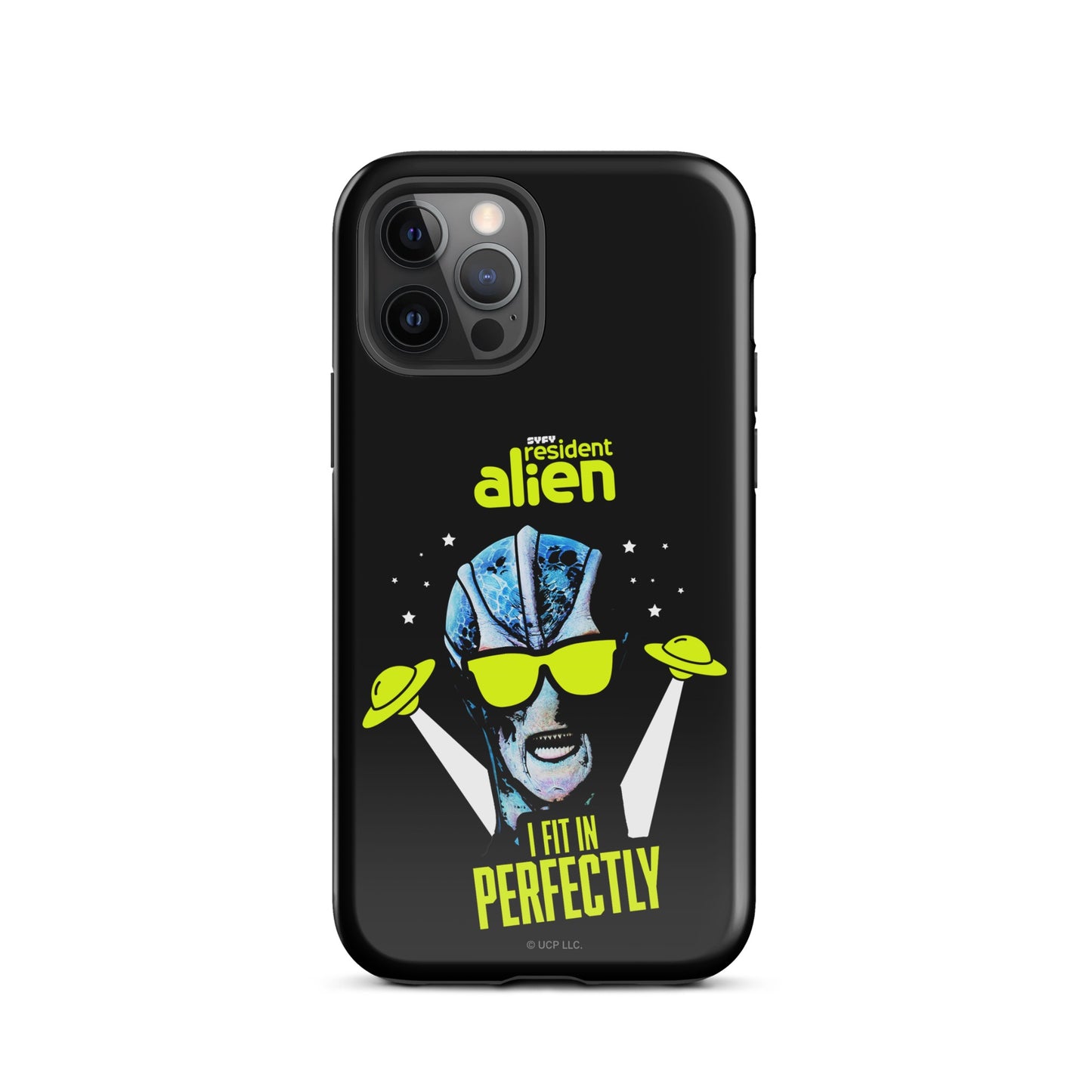 Resident Alien I Fit In Perfectly iPhone Case