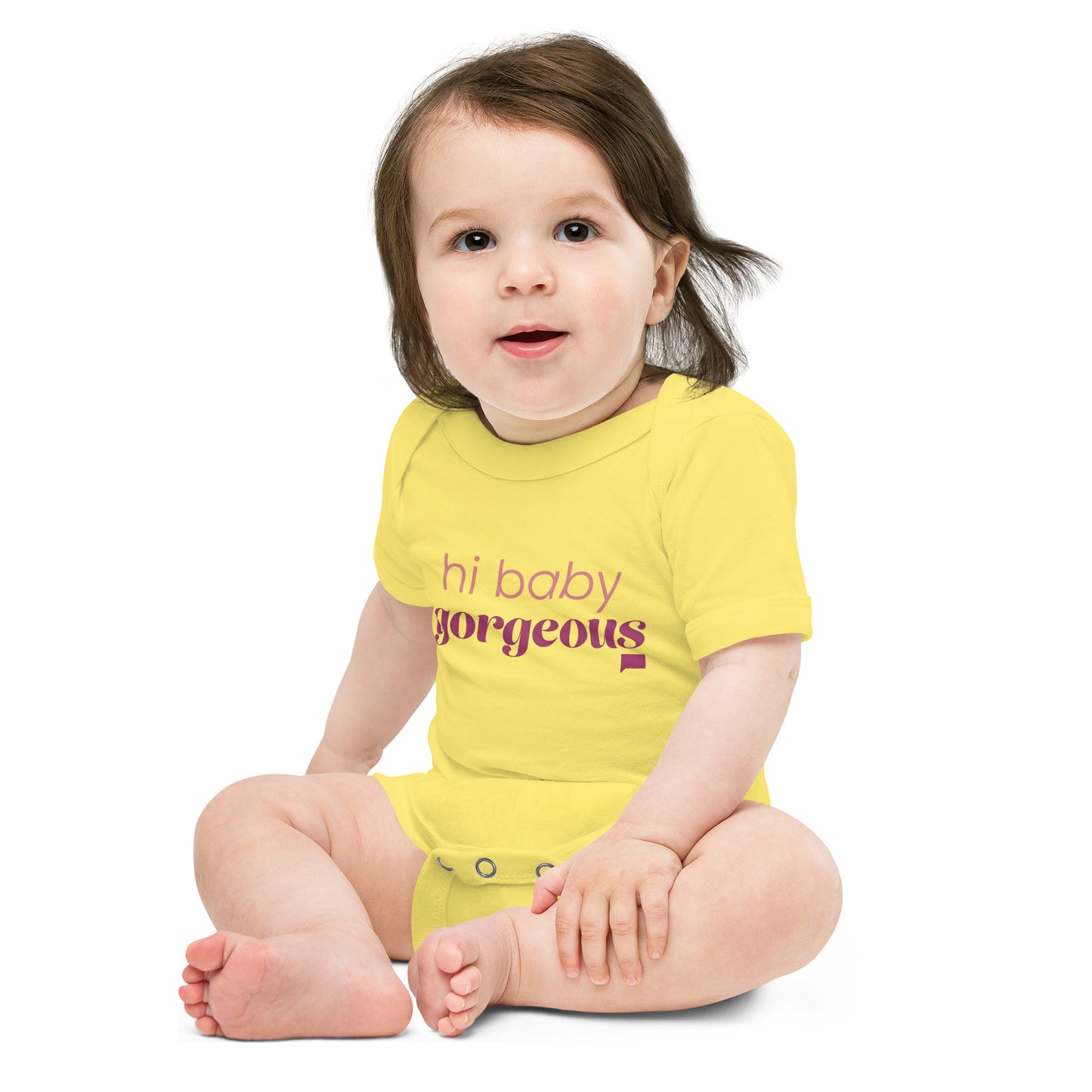 The Real Housewives of Salt Lake City Hi Baby Gorgeous Baby Bodysuit
