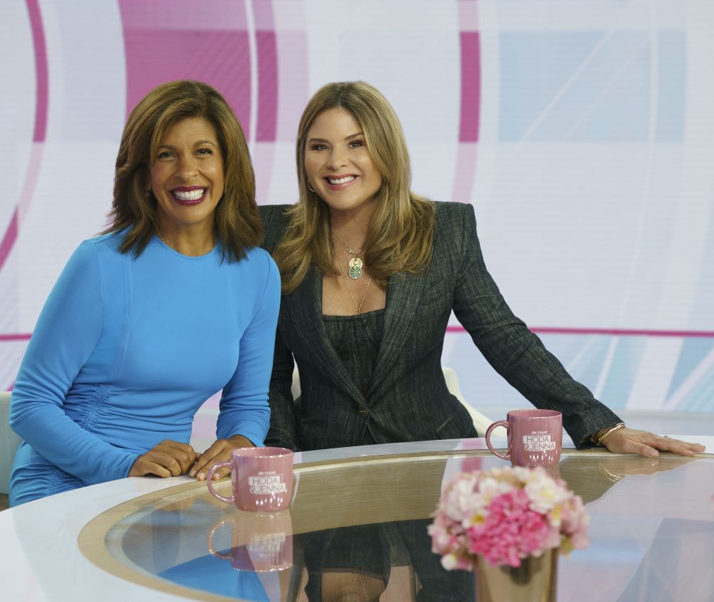 TODAY with Hoda & Jenna Official On-Air Chrome Blush Mug