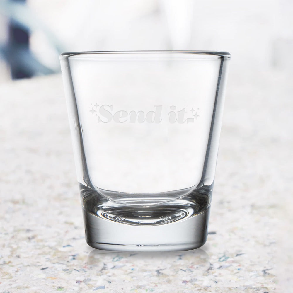 Summer House Send It Shot Glass