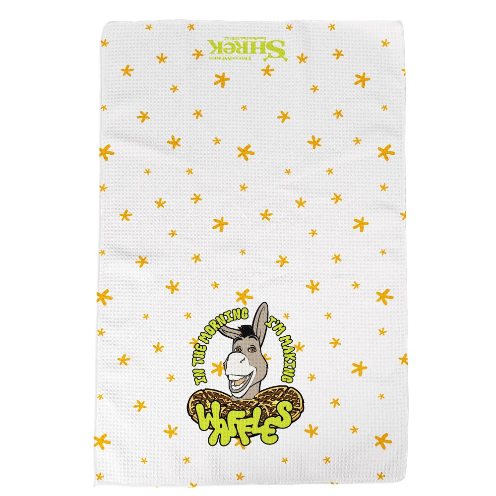 Shrek Waffles Kitchen Towel