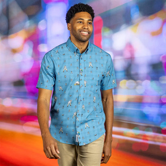 SNL 50 x RSVLTS Down by the River Short Sleeve Shirt