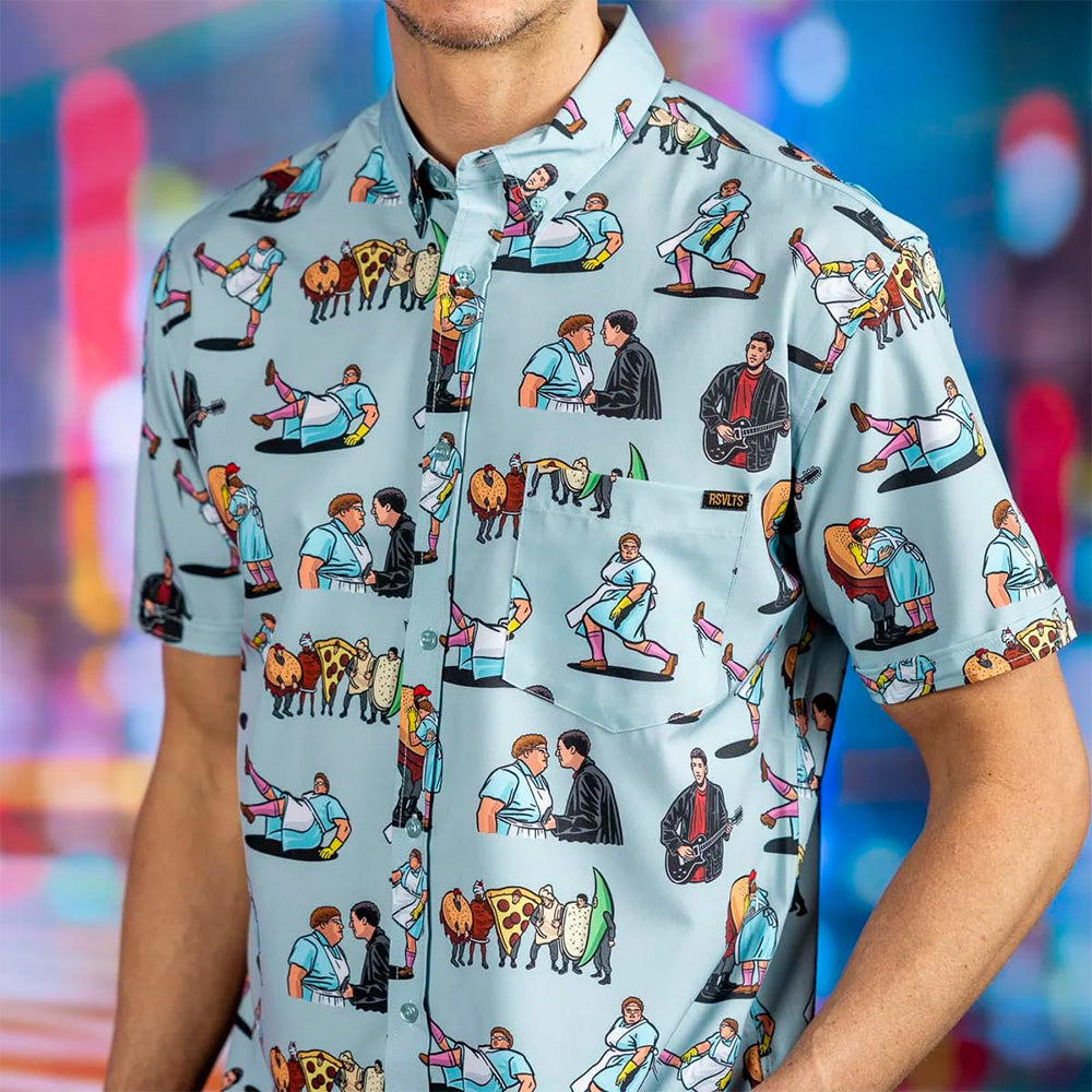 SNL 50 x RSVLTS Lunch Lady Land Short Sleeve Shirt