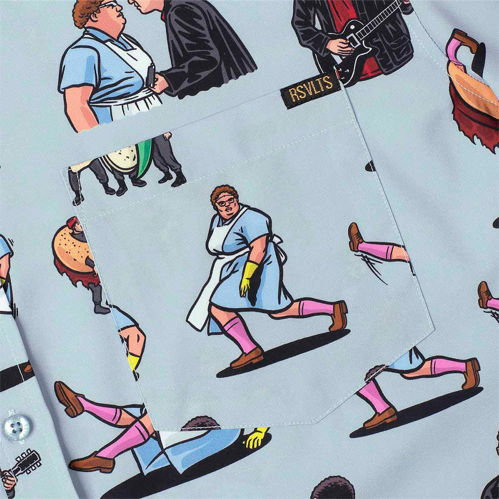 SNL 50 x RSVLTS Lunch Lady Land Short Sleeve Shirt