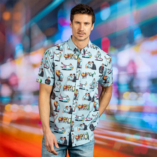 SNL 50 x RSVLTS Lunch Lady Land Short Sleeve Shirt