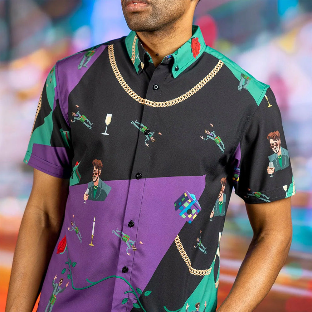 SNL 50 x RSVLTS "D in a B" Short Sleeve Shirt
