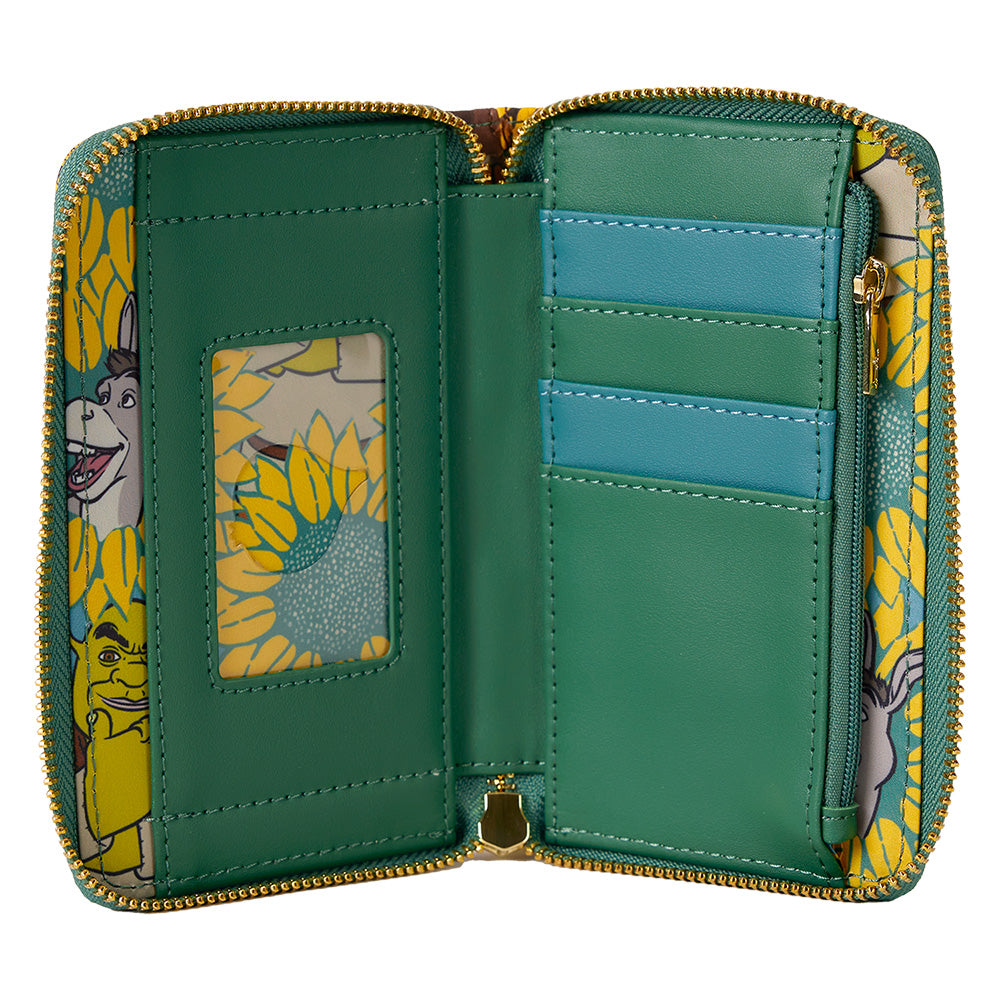Shrek Loungefly Spring Vibes Zip Around Wallet