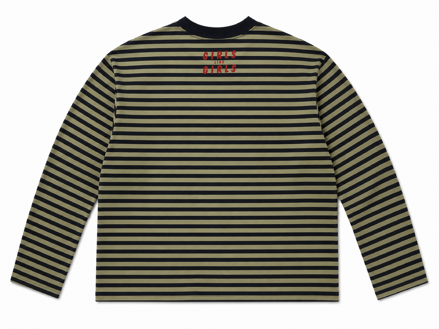 Girls Like Girls Emotionally Unavailable Striped Shirt