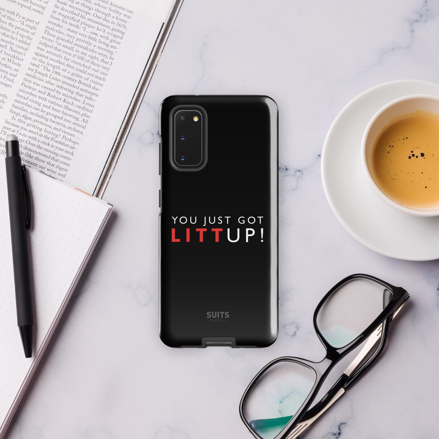 Suits Litt Up Tough Phone Case - Samsung