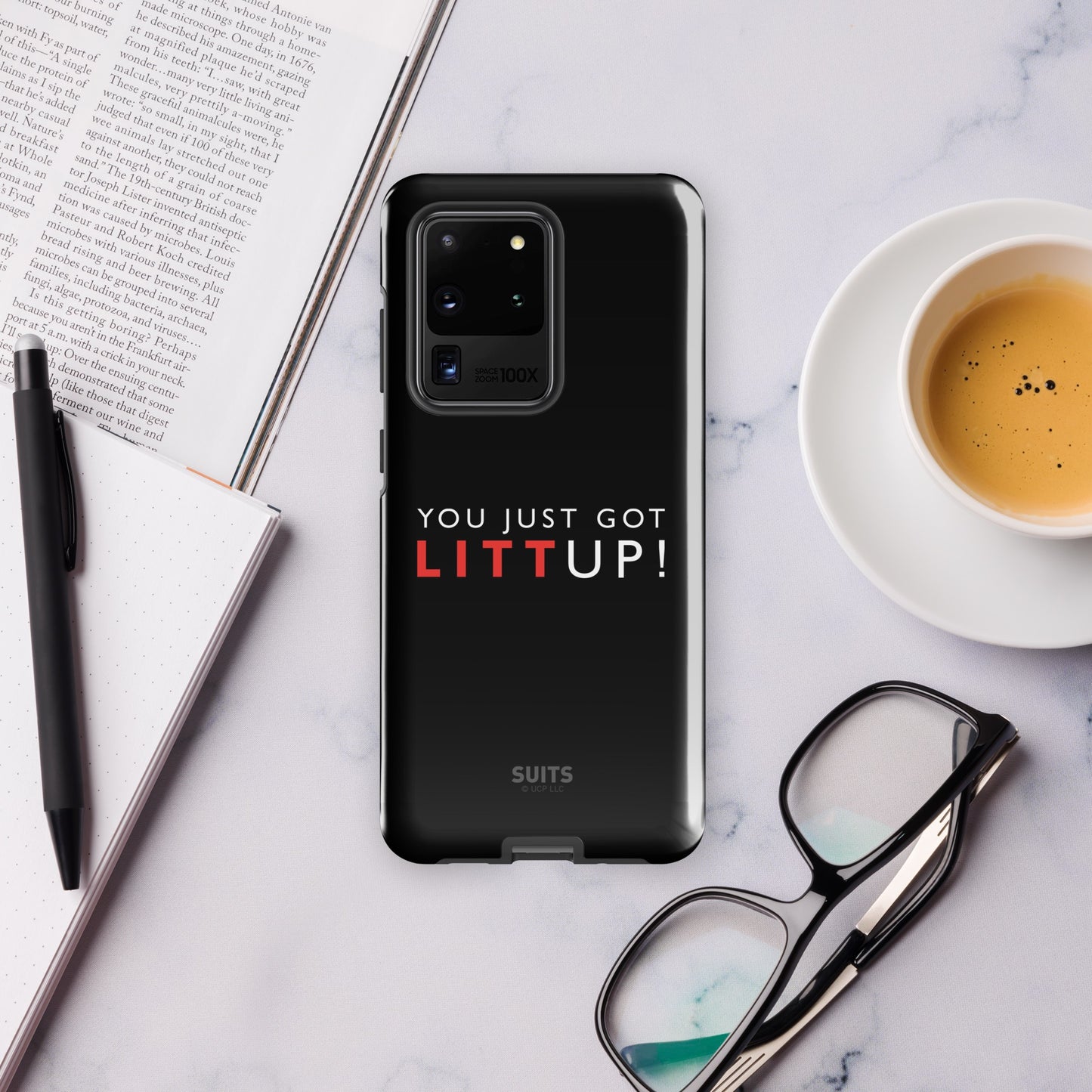 Suits Litt Up Tough Phone Case - Samsung