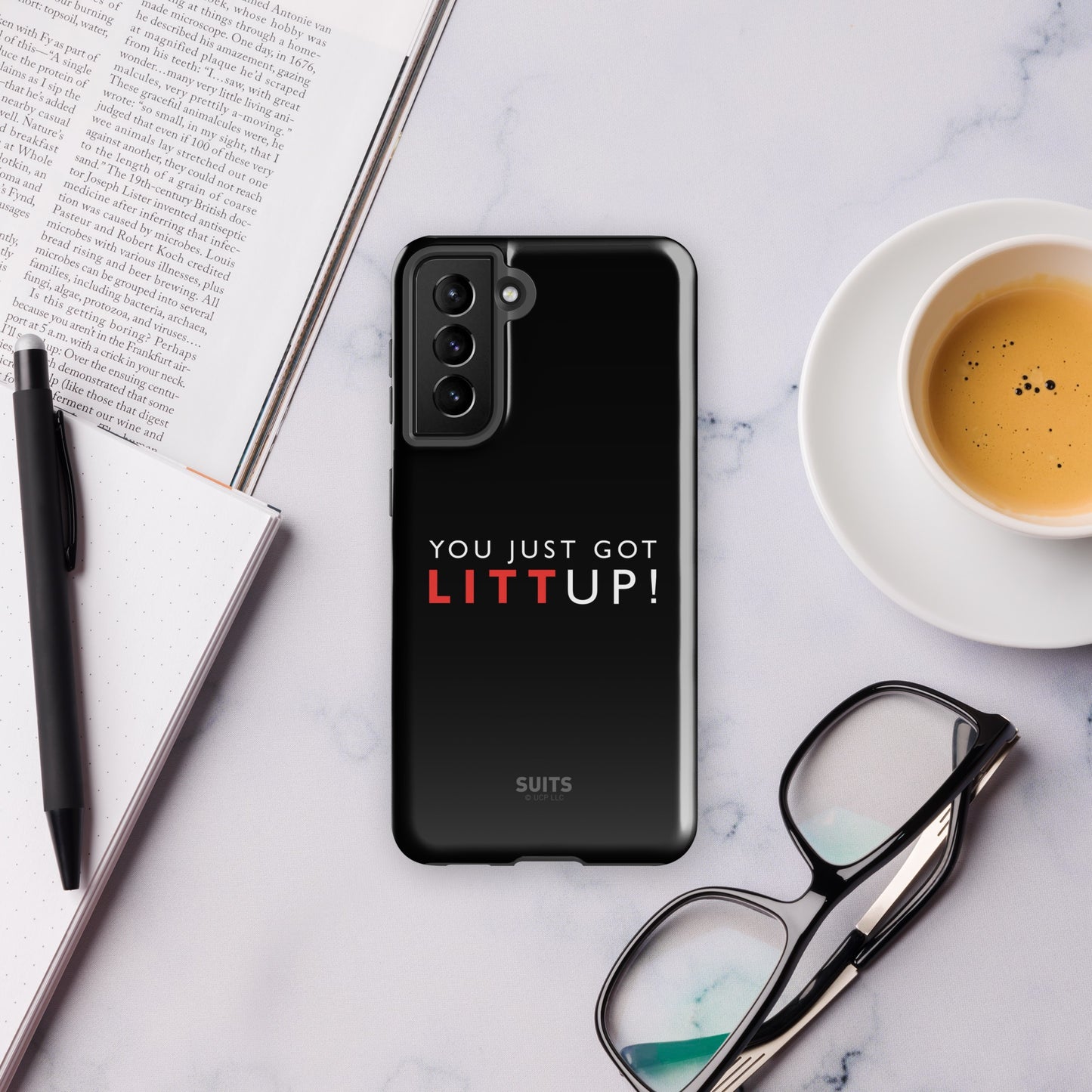 Suits Litt Up Tough Phone Case - Samsung