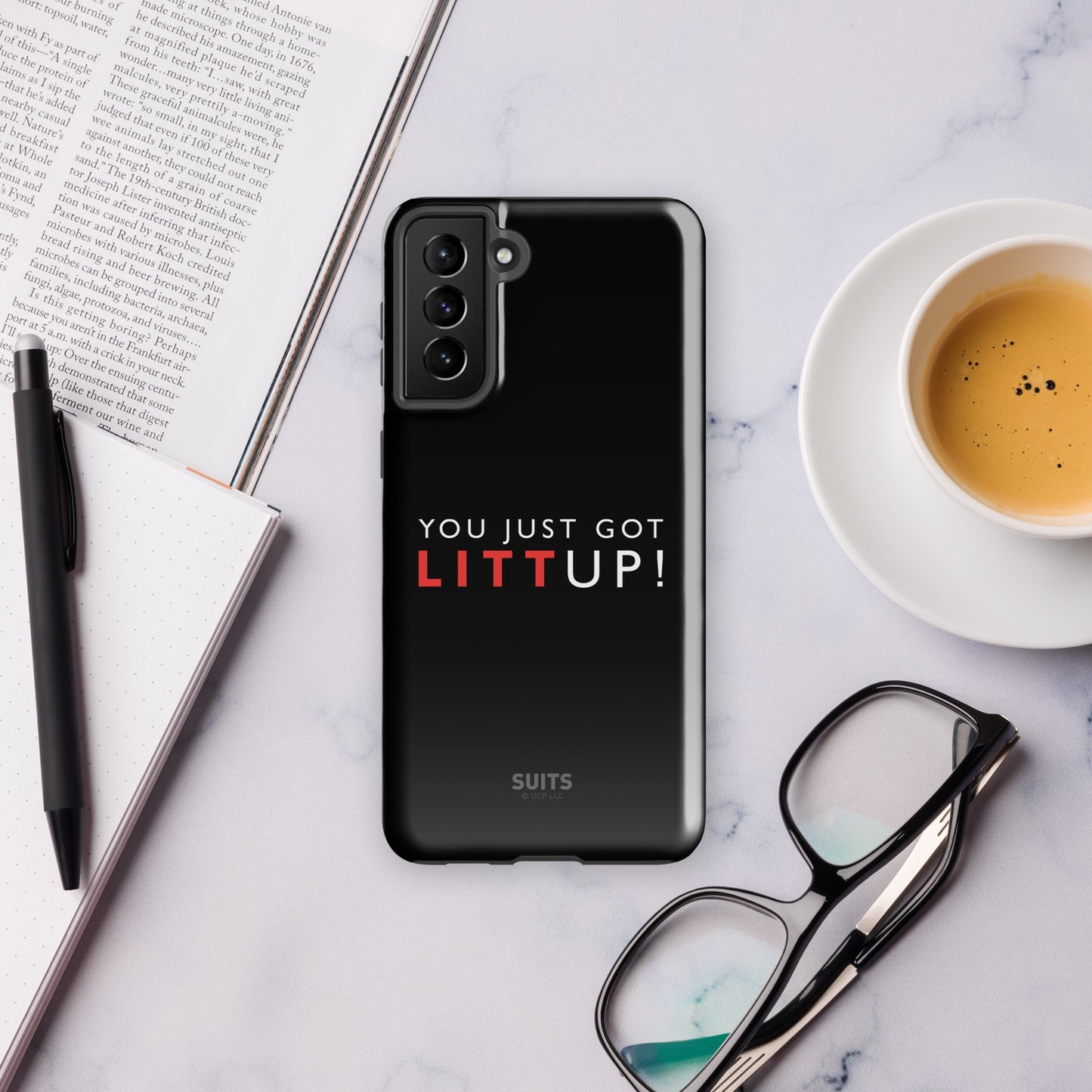 Suits Litt Up Tough Phone Case - Samsung