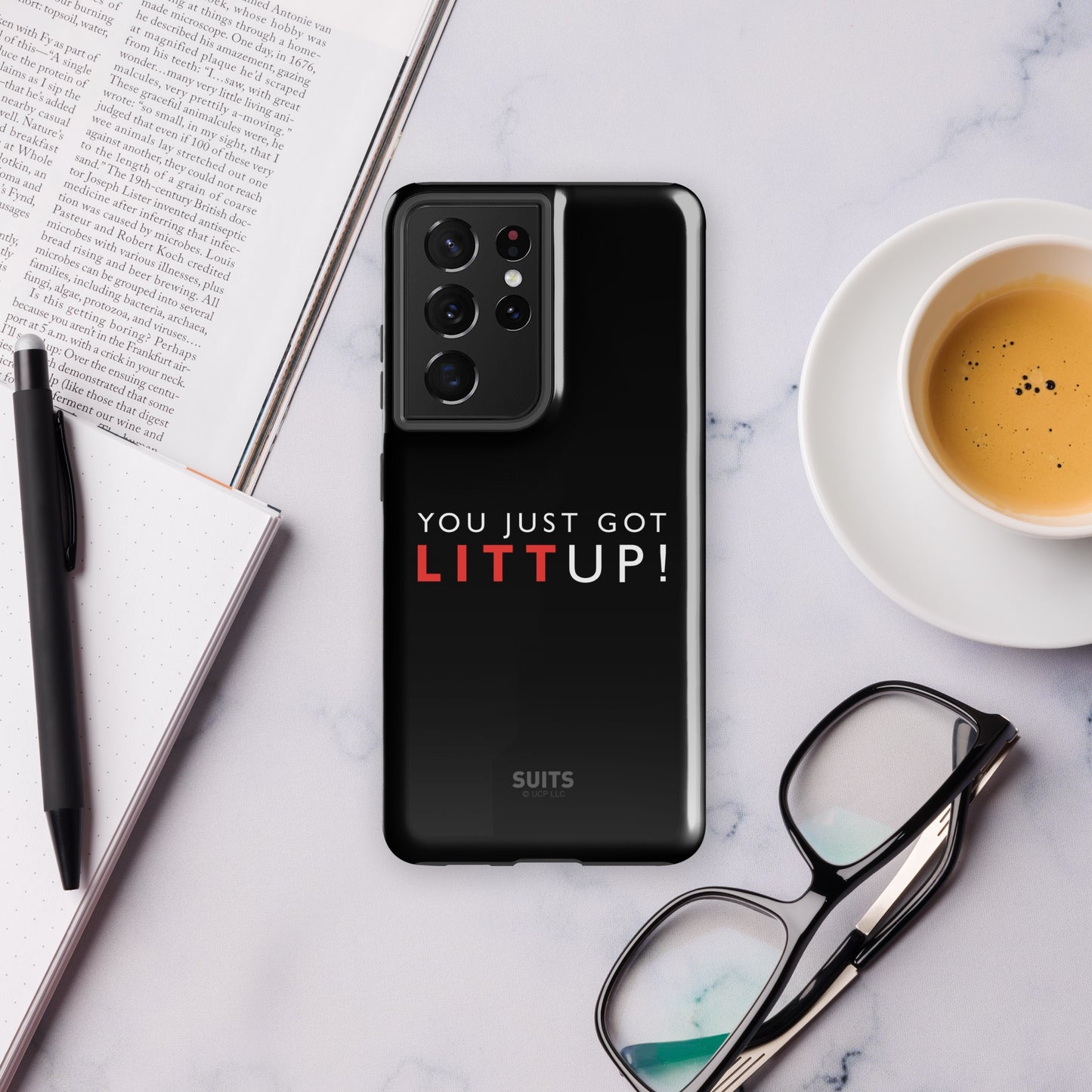 Suits Litt Up Tough Phone Case - Samsung