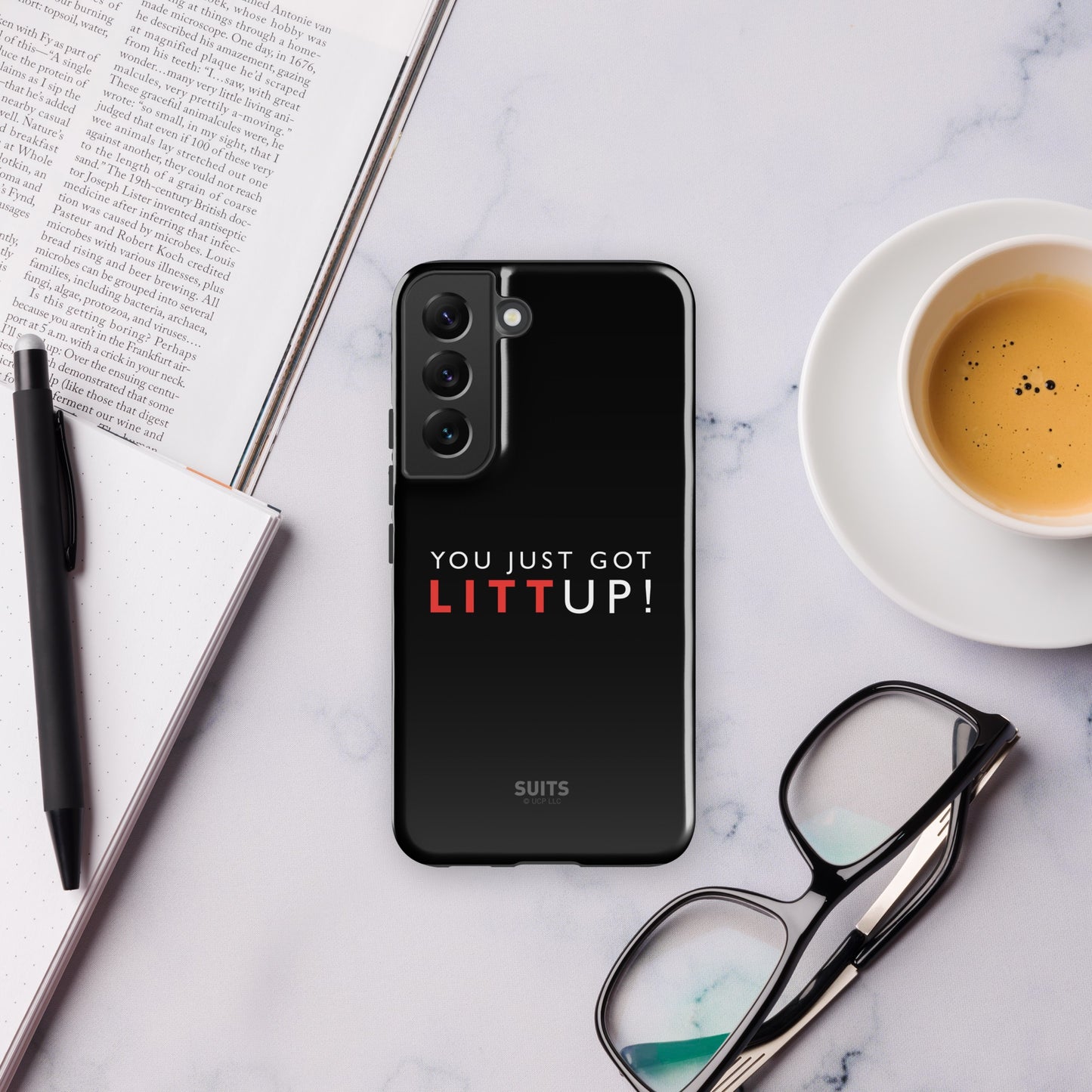 Suits Litt Up Tough Phone Case - Samsung