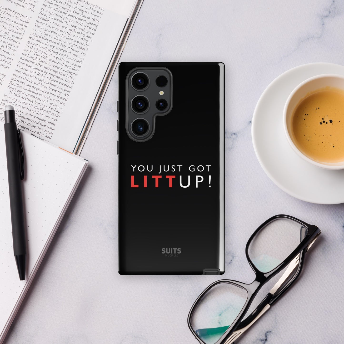 Suits Litt Up Tough Phone Case - Samsung