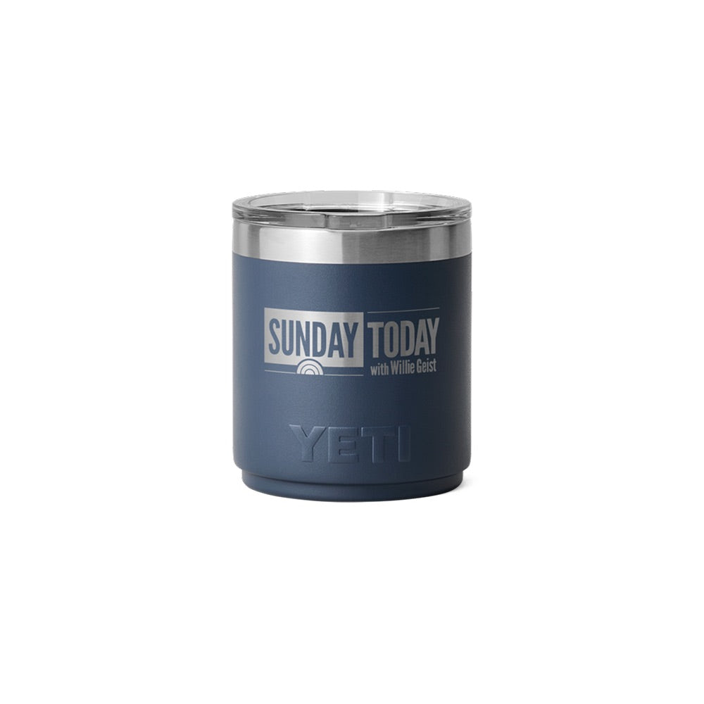 Sunday Today x Yeti® Rambler 10oz Stackable Lowball with Lid